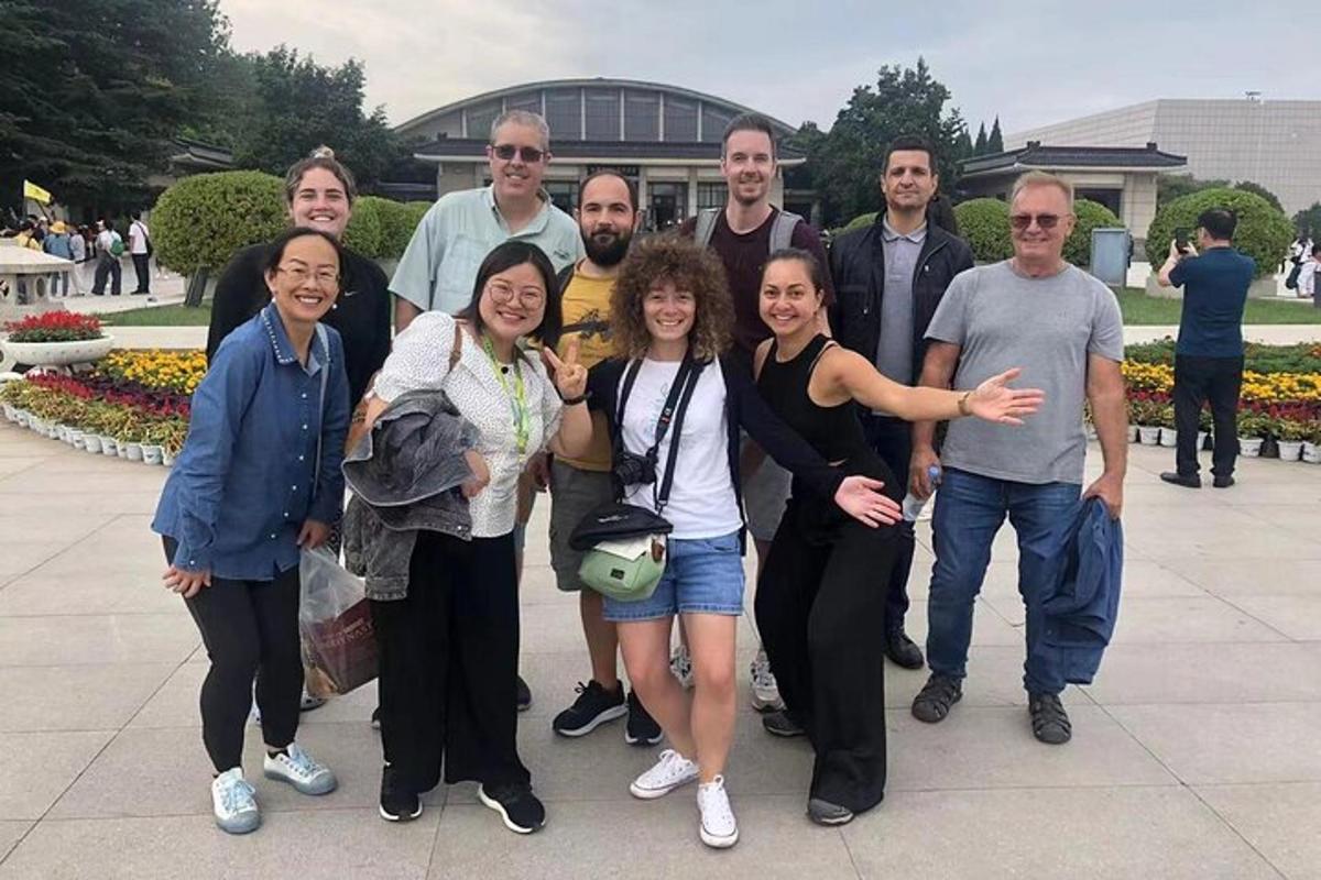 a group of people posing for a picture