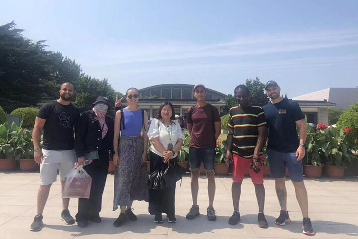 a group of people posing for a picture