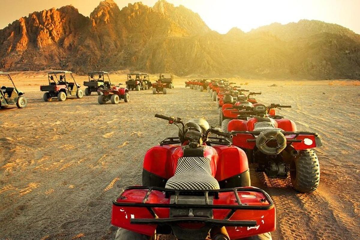 a row of motorcycles parked on the beach