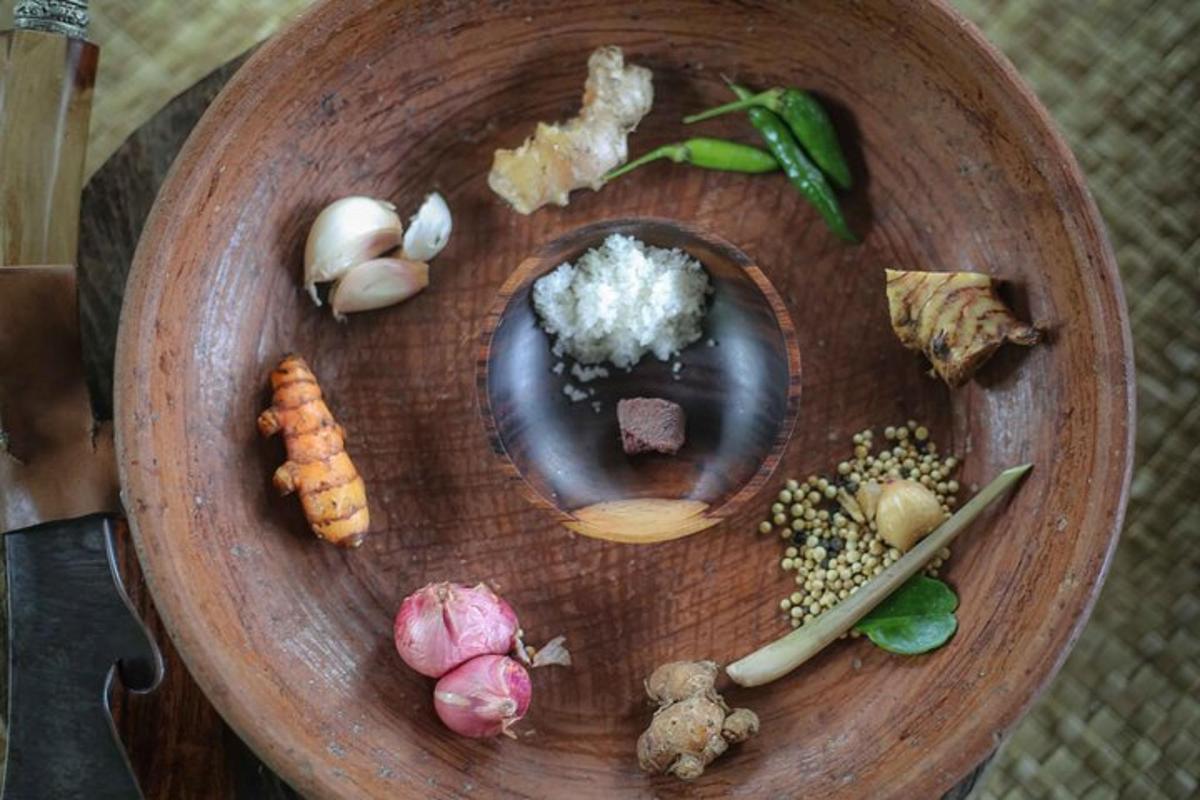 a wooden plate with different types of vegetables on it