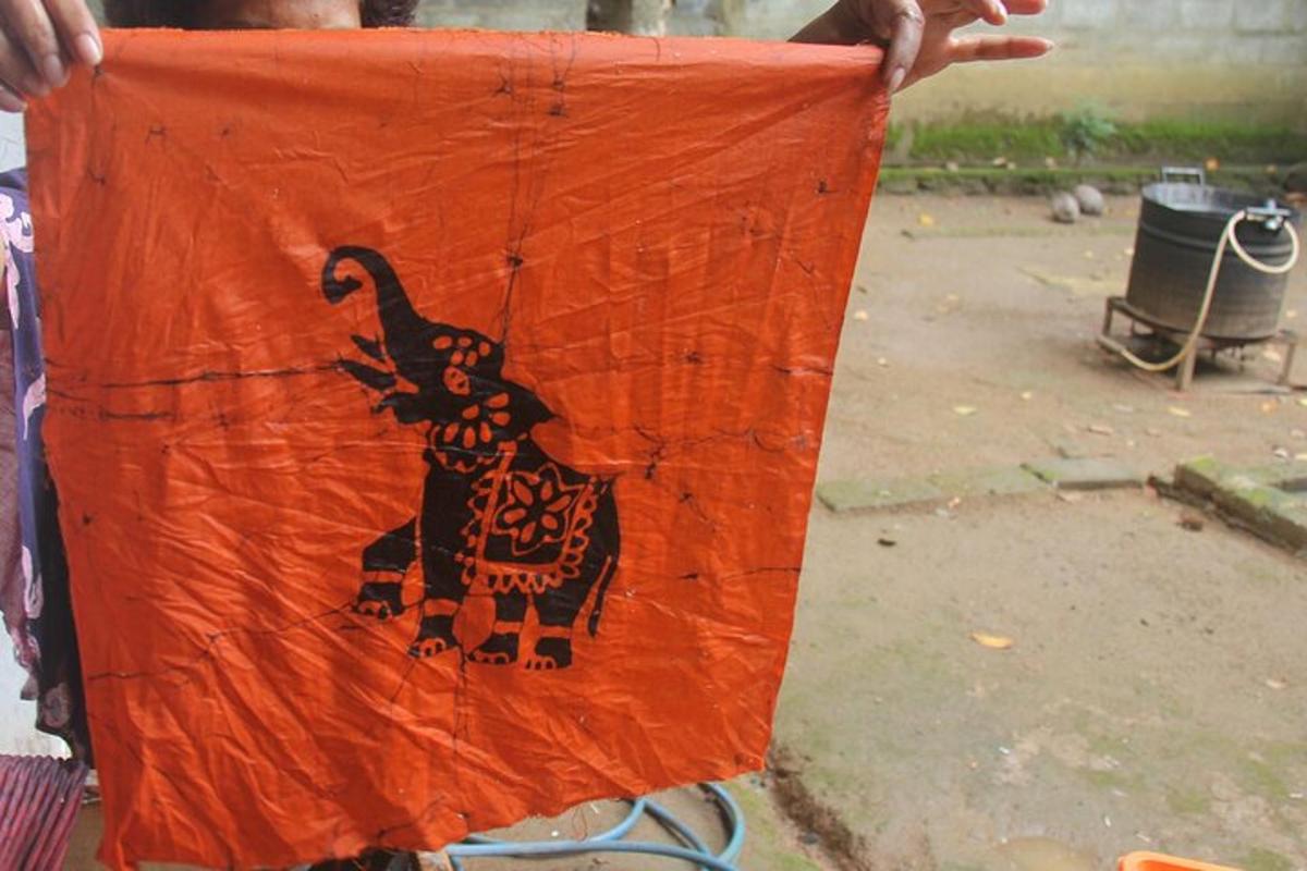 a person holding a flag with a turkey on it