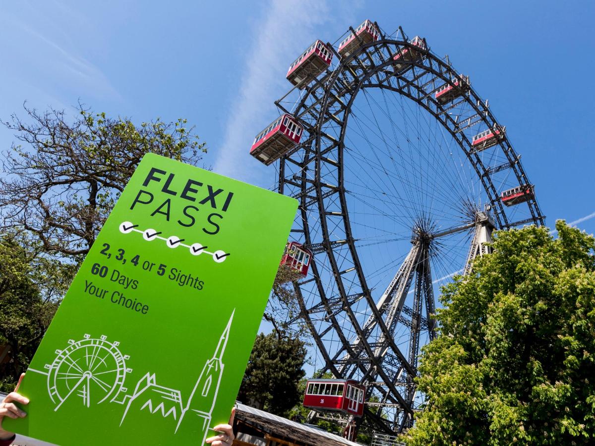 seseorang yang memegang papan tanda di hadapan roller coaster
