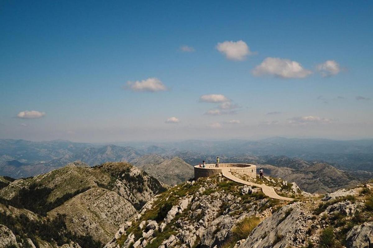 a building on the top of a mountain