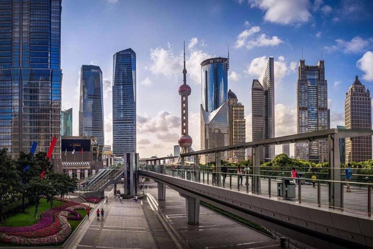 một góc nhìn của thành phố với những tòa nhà cao tầng