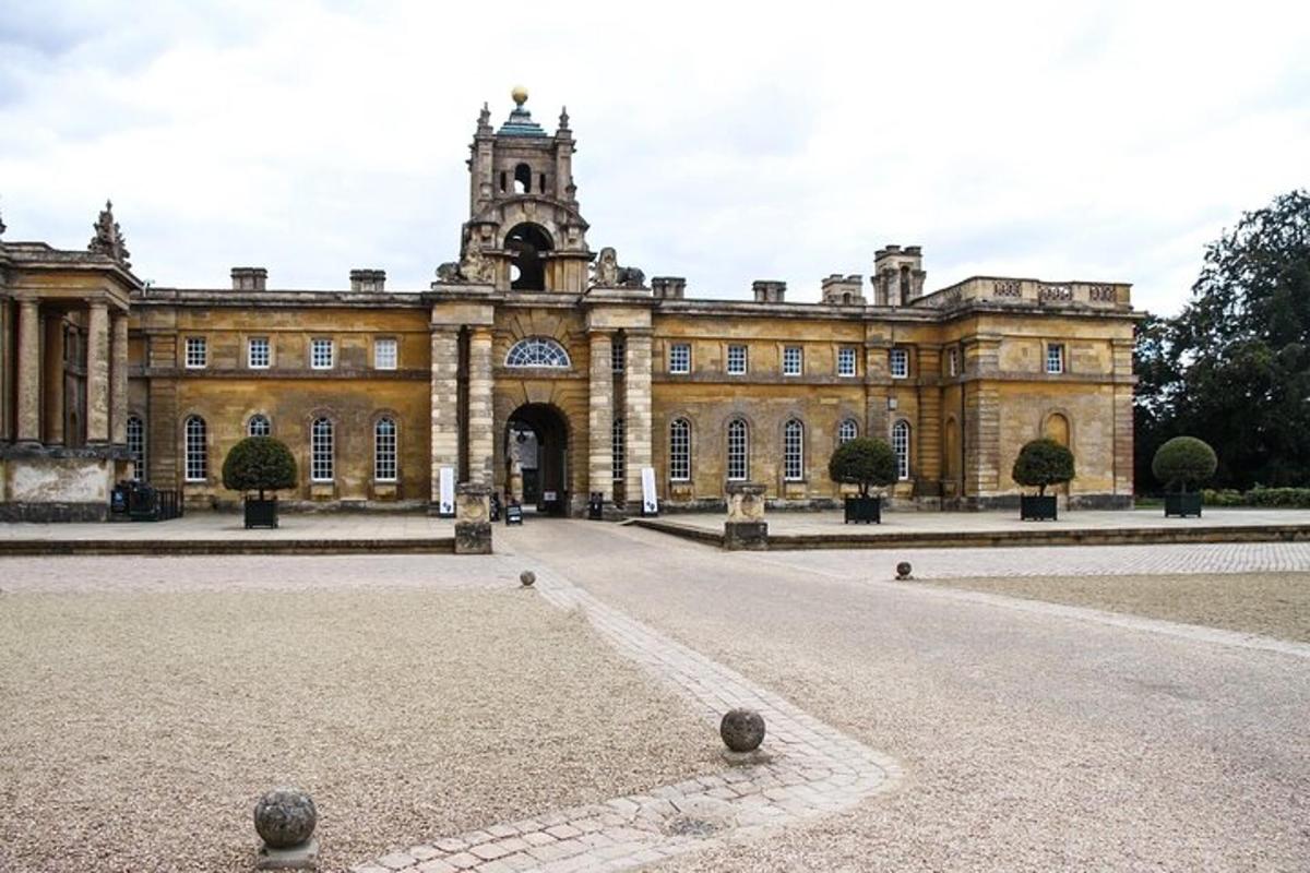 an old building with a tower on top of it