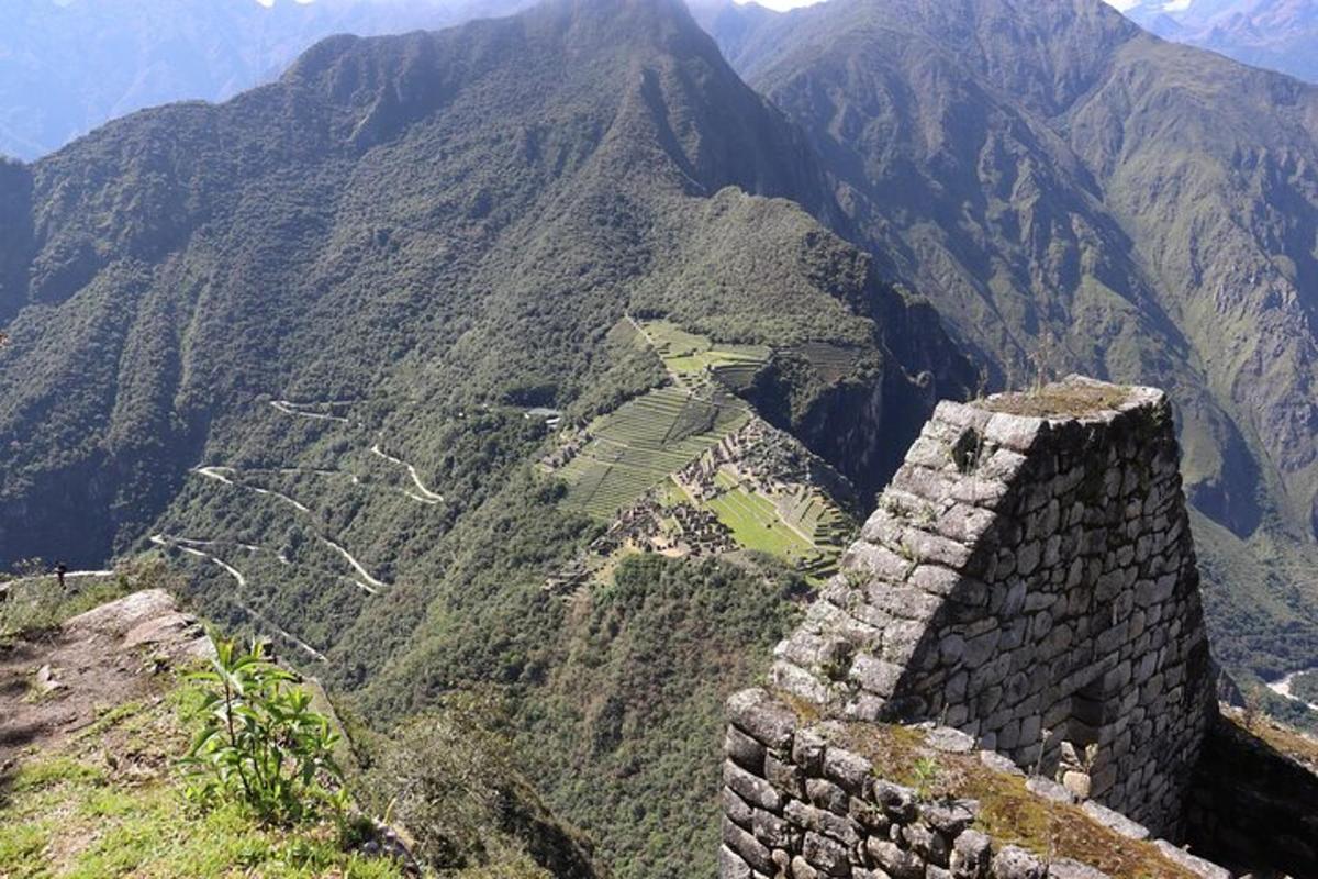 a view from the top of a mountain