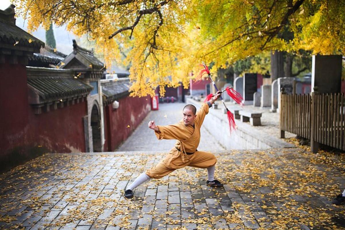 a young boy is playing with a frisbee
