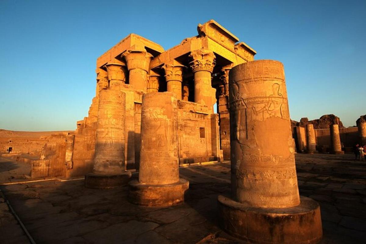 a group of columns in front of a building