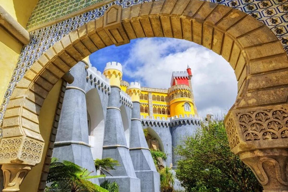 một góc nhìn về lâu đài ở Disneyland