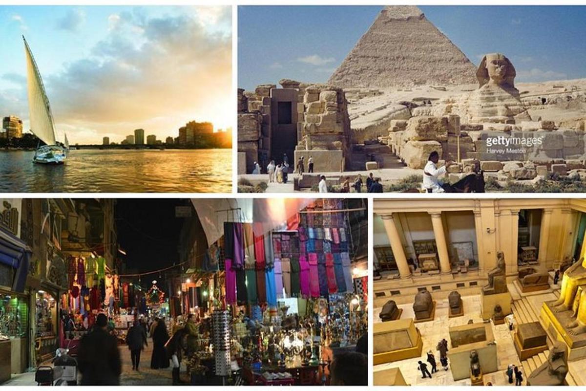 مجموعة من الصور للأهرامات والمدينة