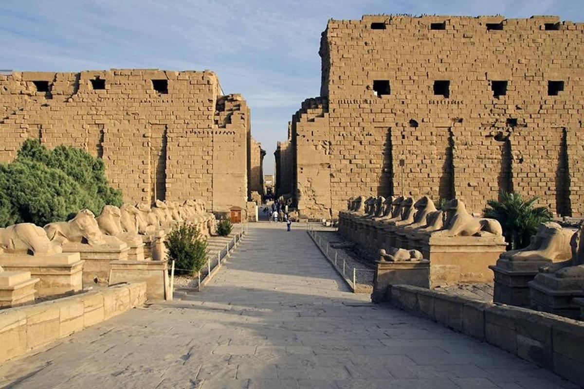 un edificio con un mucchio di statue di fronte