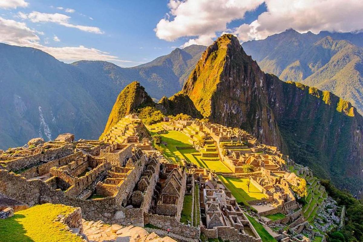 pogled na Machu Picchu z vrha gore