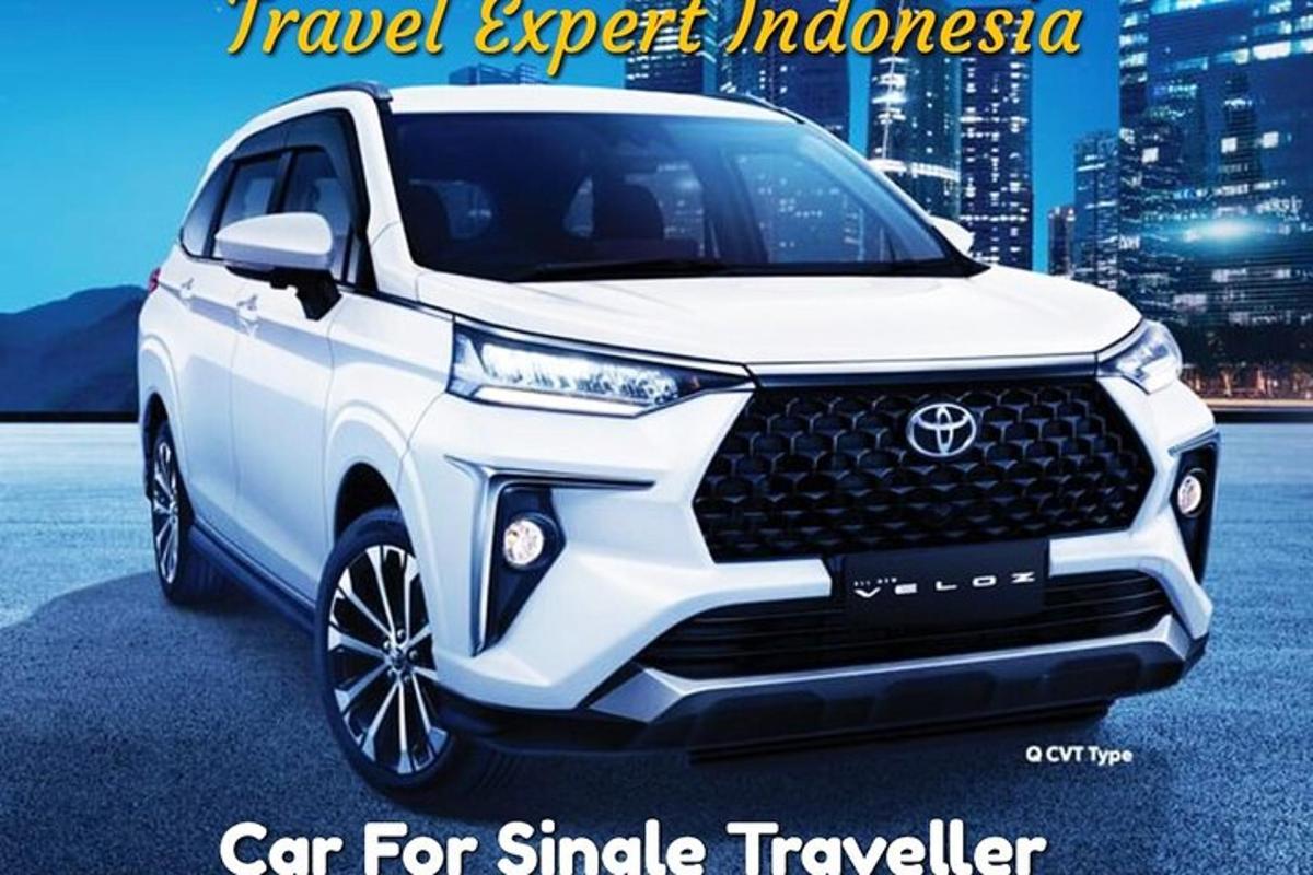 Reklama na vůz Toyota Fortuner pro jednoho cestujícího