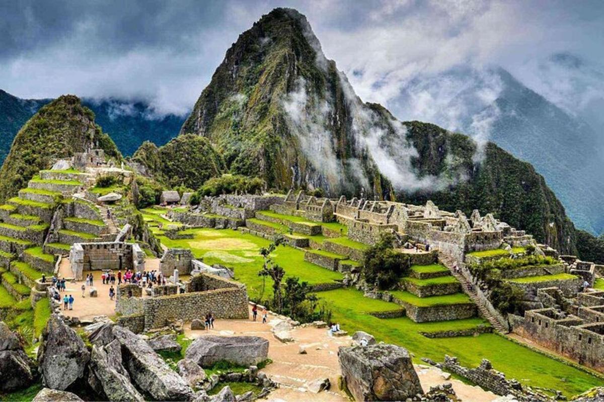vaade Machu Picchule koos mäega