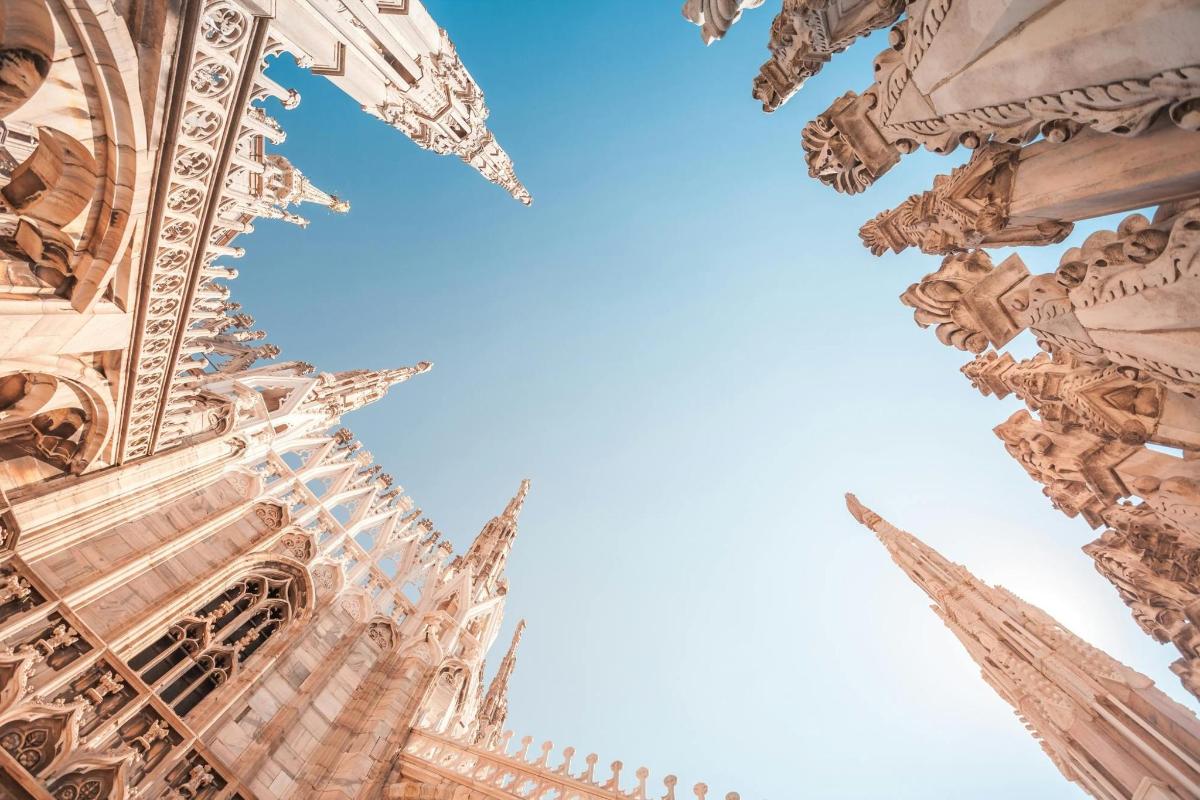 pohled na katedrálu Sagrada Familia