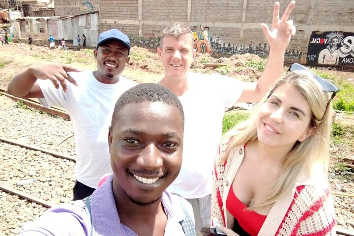 a group of people posing for a picture