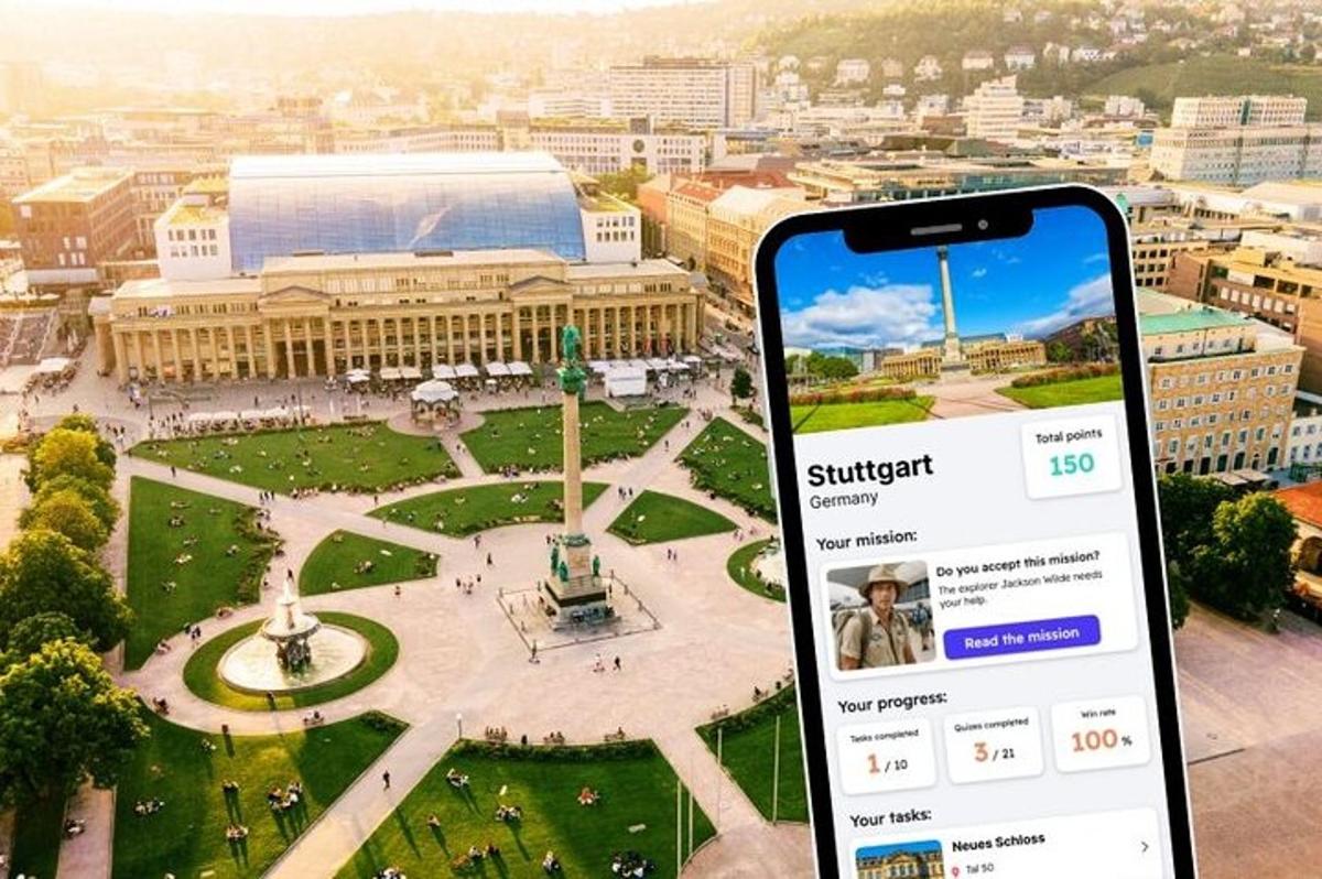 Farsími tekur mynd af borg