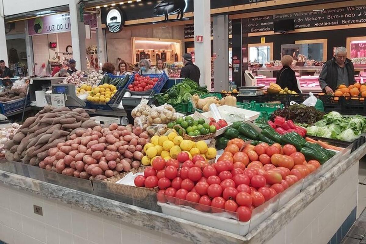 a market filled with lots of different fruits and vegetables