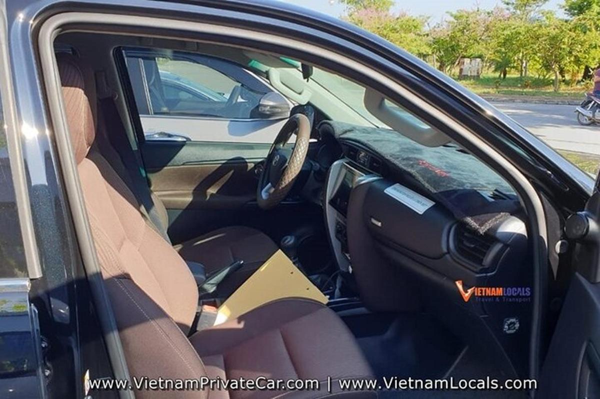 a car with its door open with the inside of it