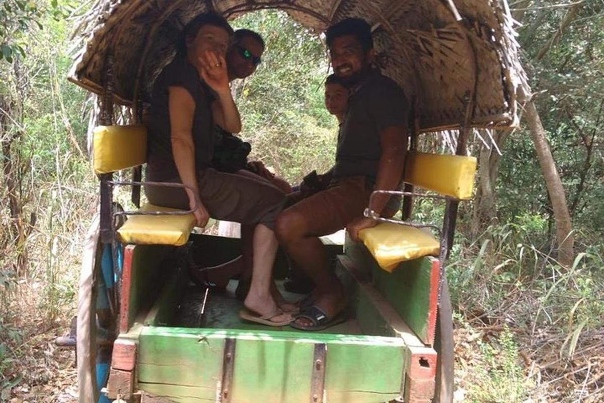 a group of people sitting in the back of a car