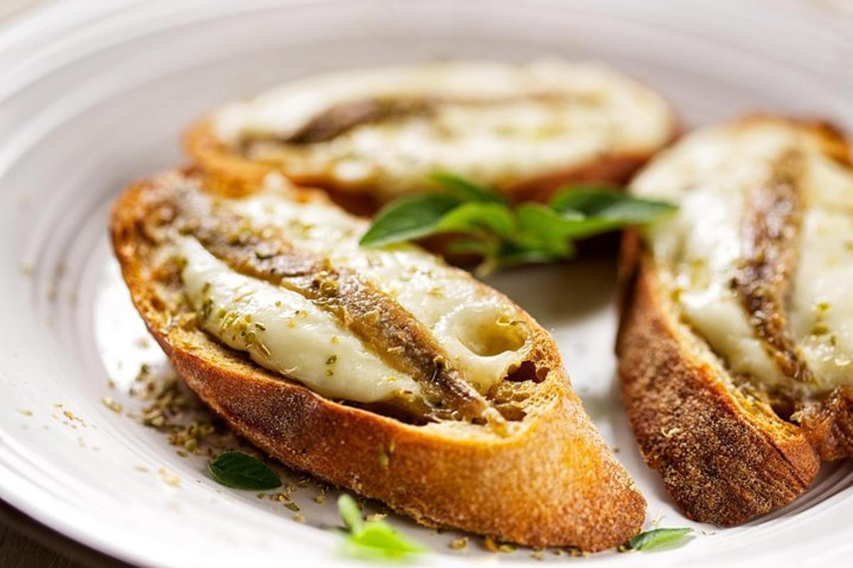 three pieces of bread on a white plate
