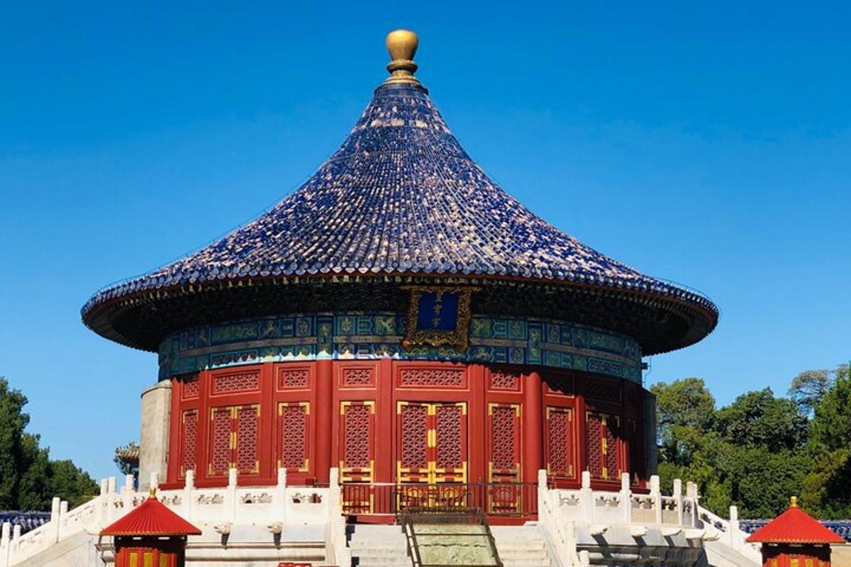a large red building with a pyramid top