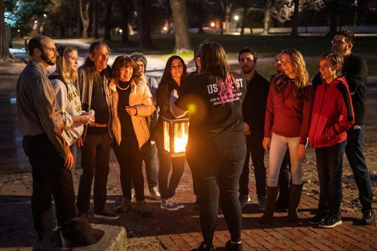 a group of people standing around a fire hydrant