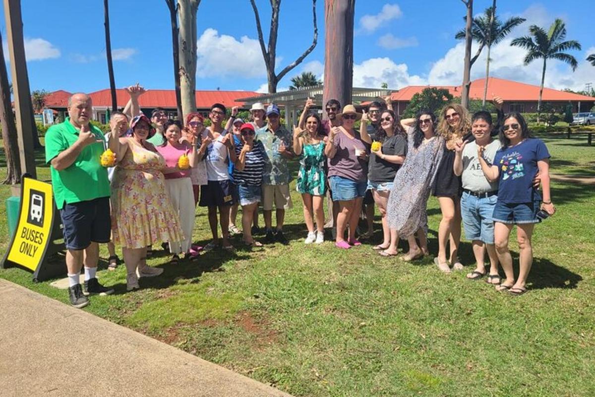 a large group of people posing for a picture