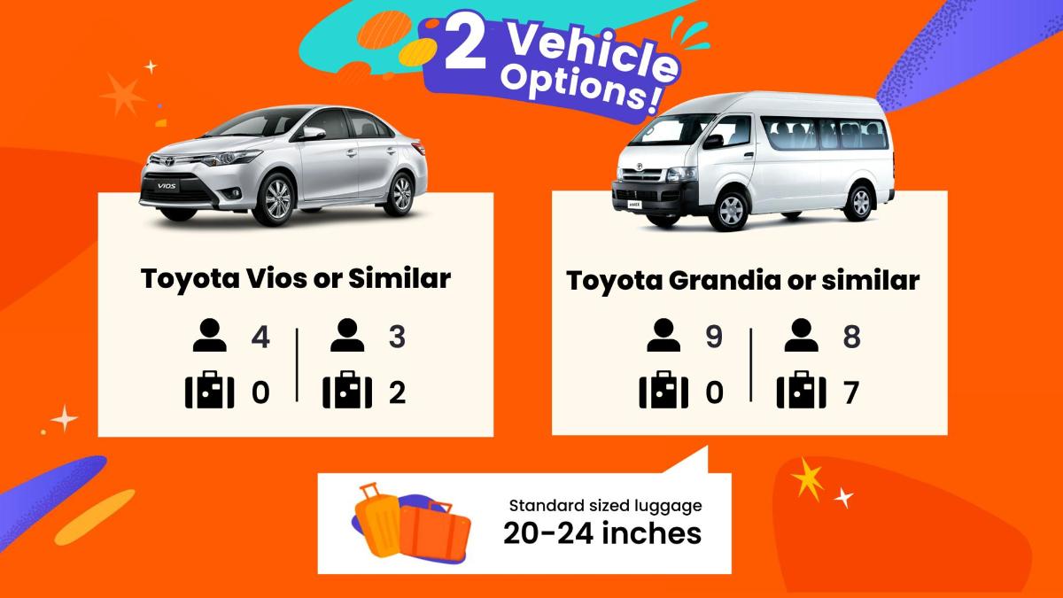 dvě ilustrace dodávky Toyota versus Toyota Granamera nebo podobného vozu