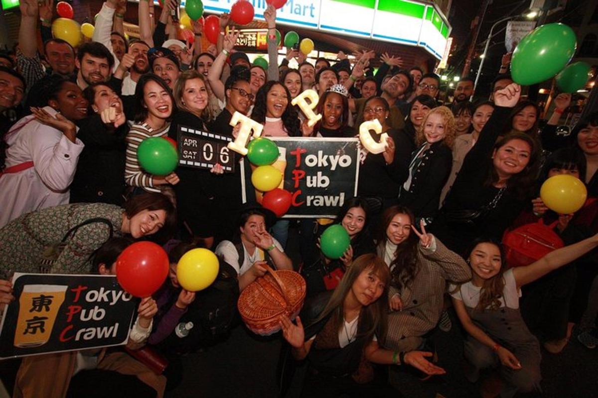 a group of people holding up signs and balloons