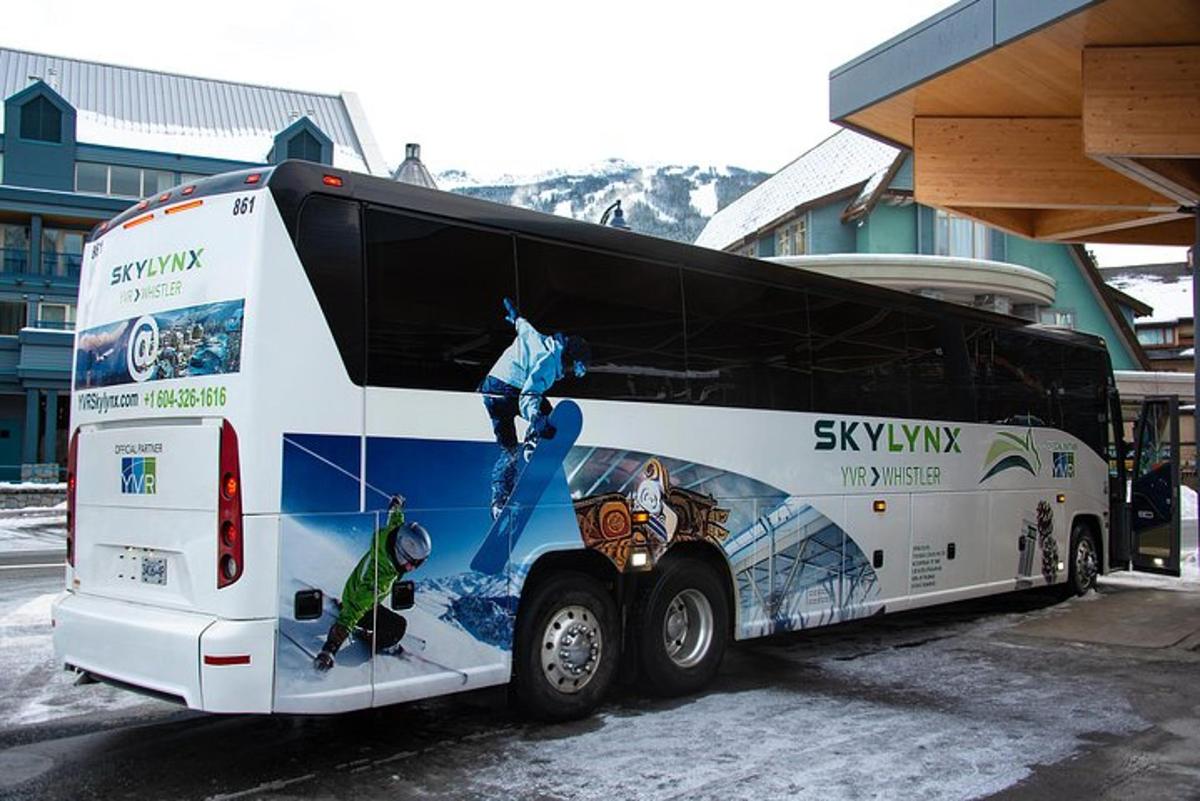 un autobus con un dipinto sul lato