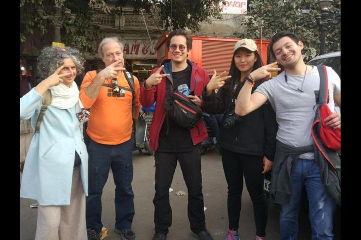 a group of people posing for a picture
