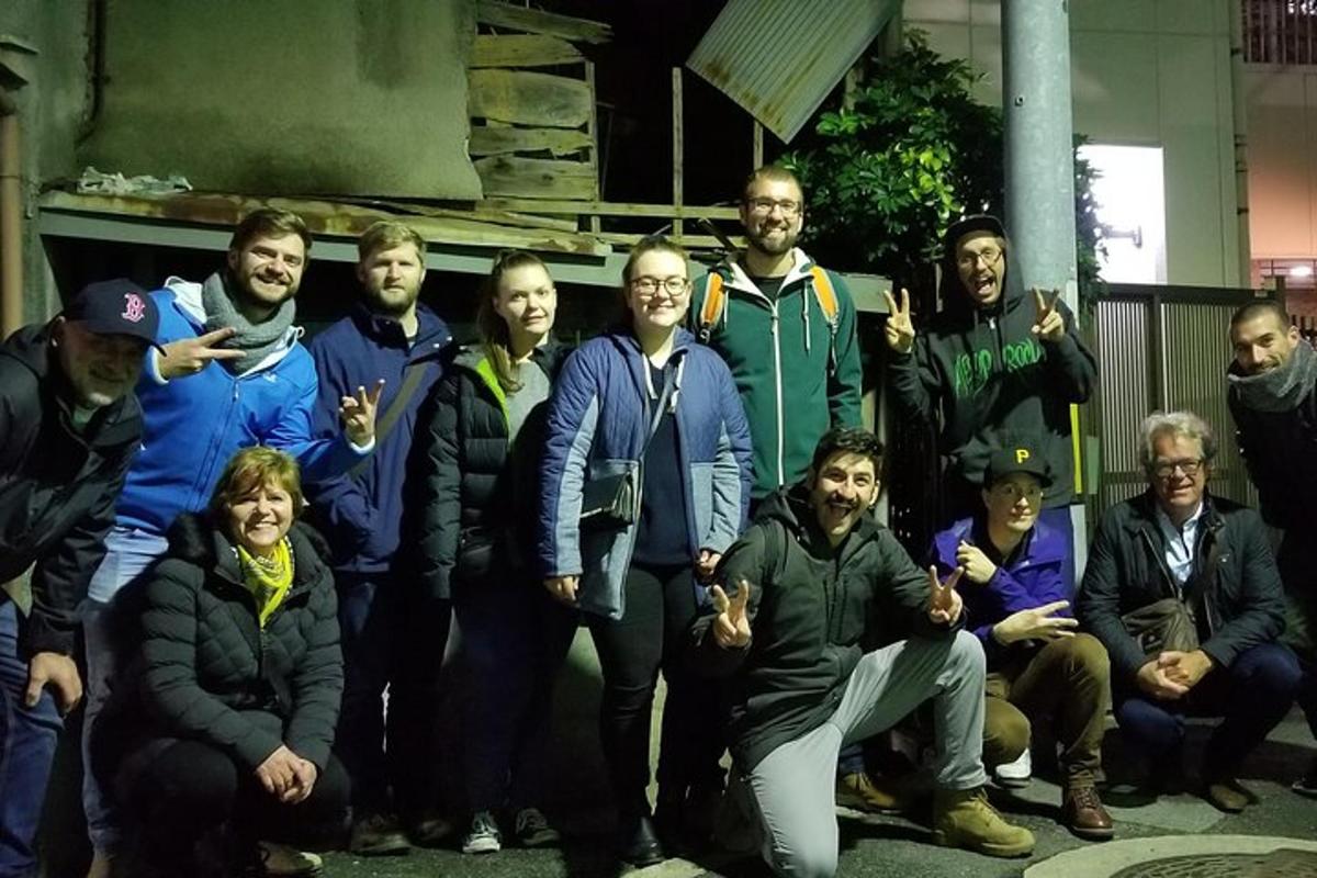 a group of people posing for a picture