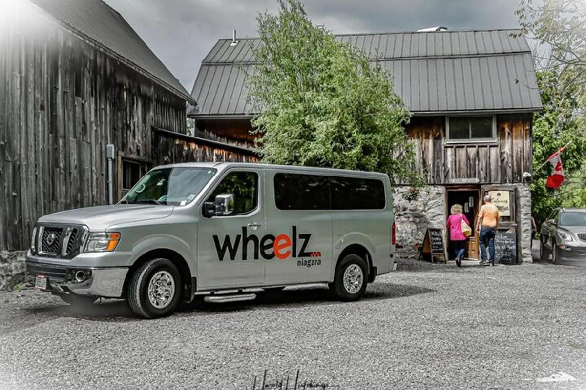 a white van parked in front of a house