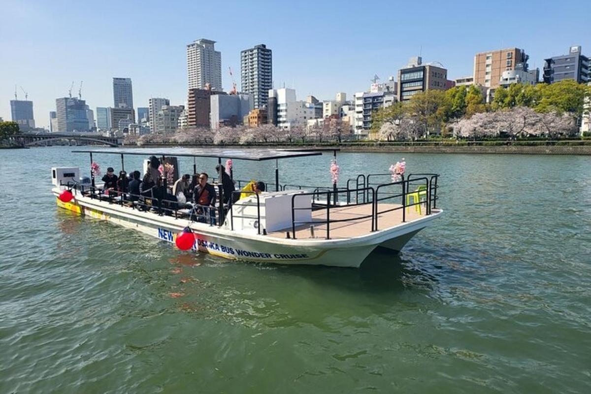 a group of people on a boat in the water