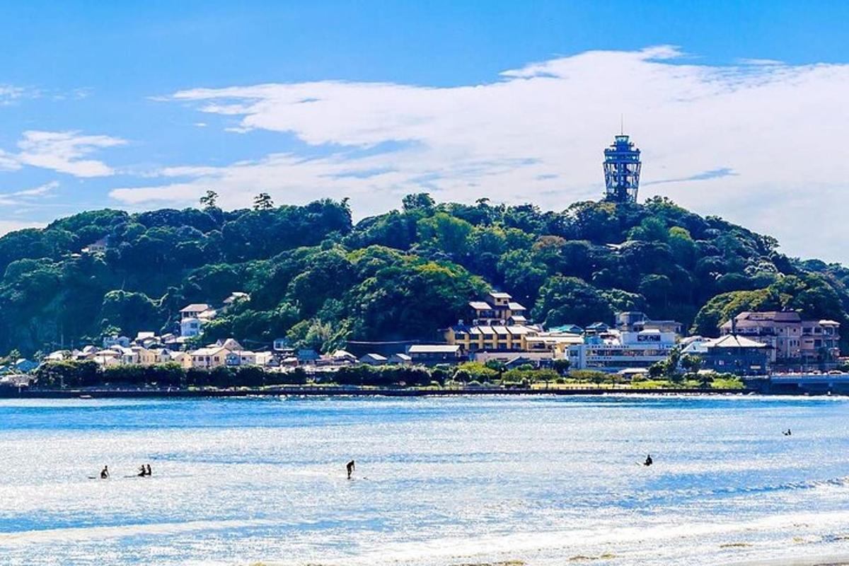 một nhóm người ở dưới nước tại bãi biển
