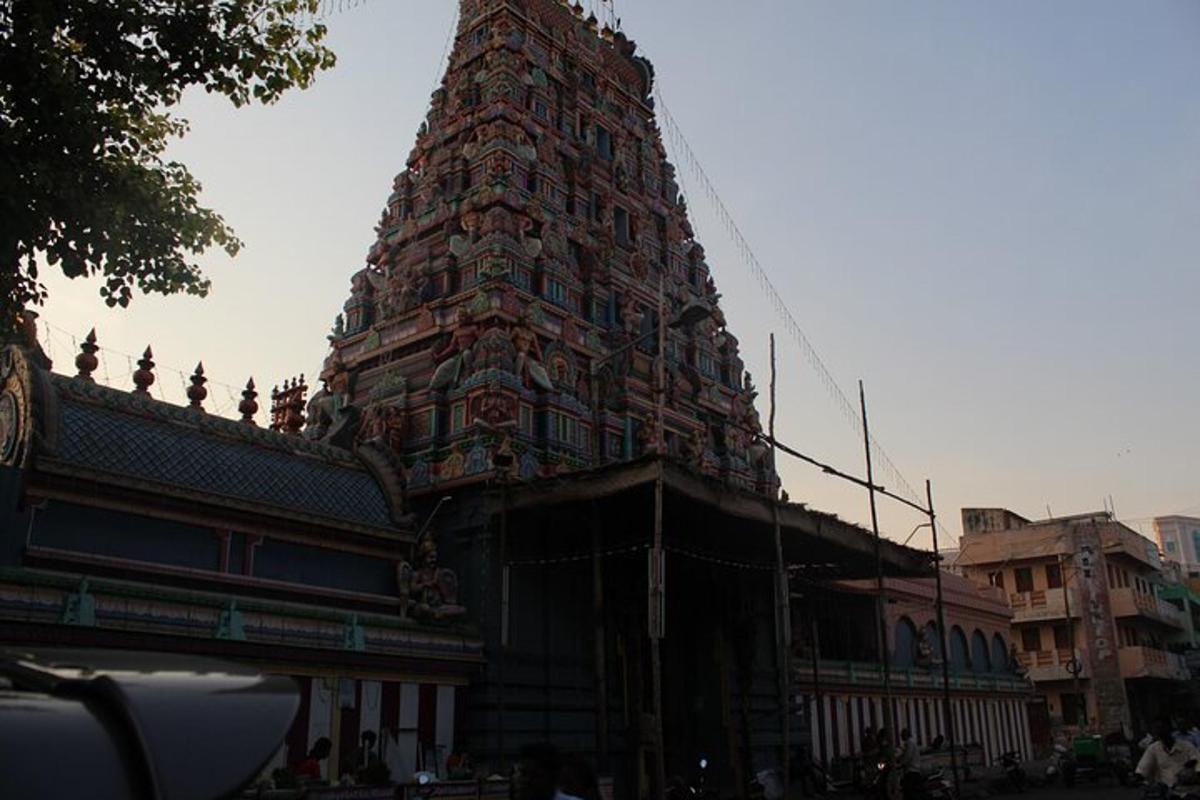 a large building with a tower on top of it