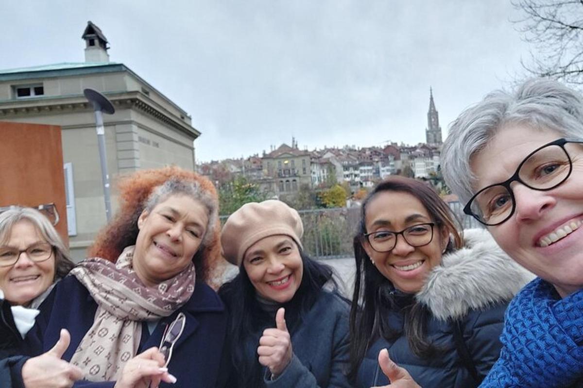 a group of women posing for a picture