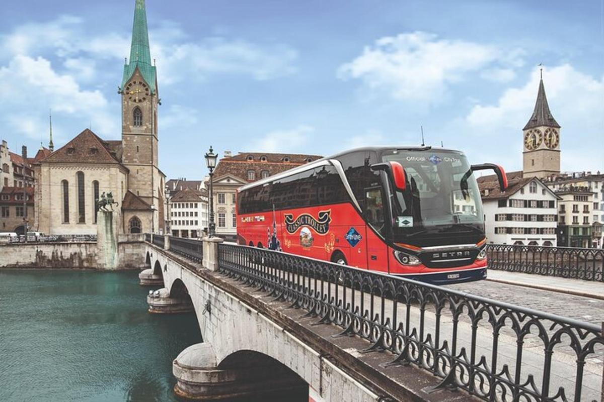 a bus on a bridge over a river