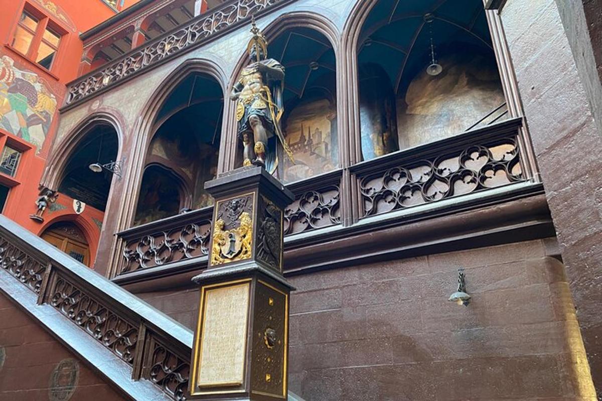 a clock on the side of a building