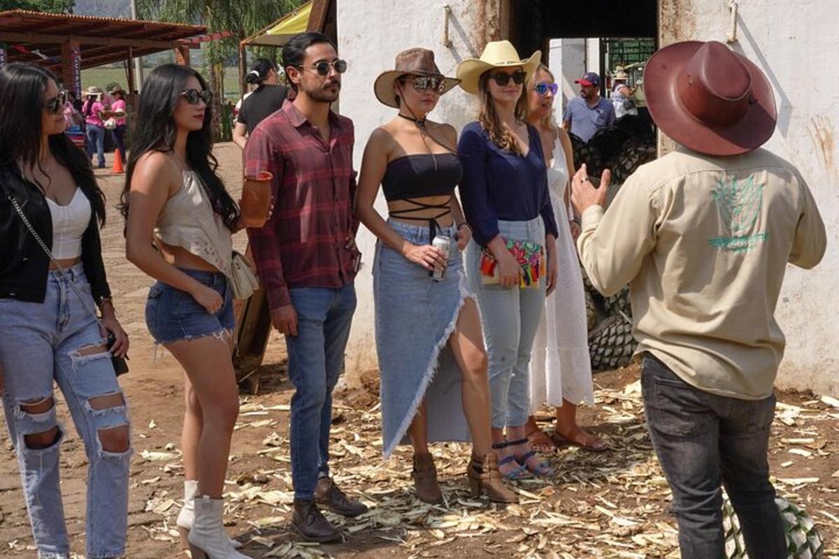 a group of people standing next to each other