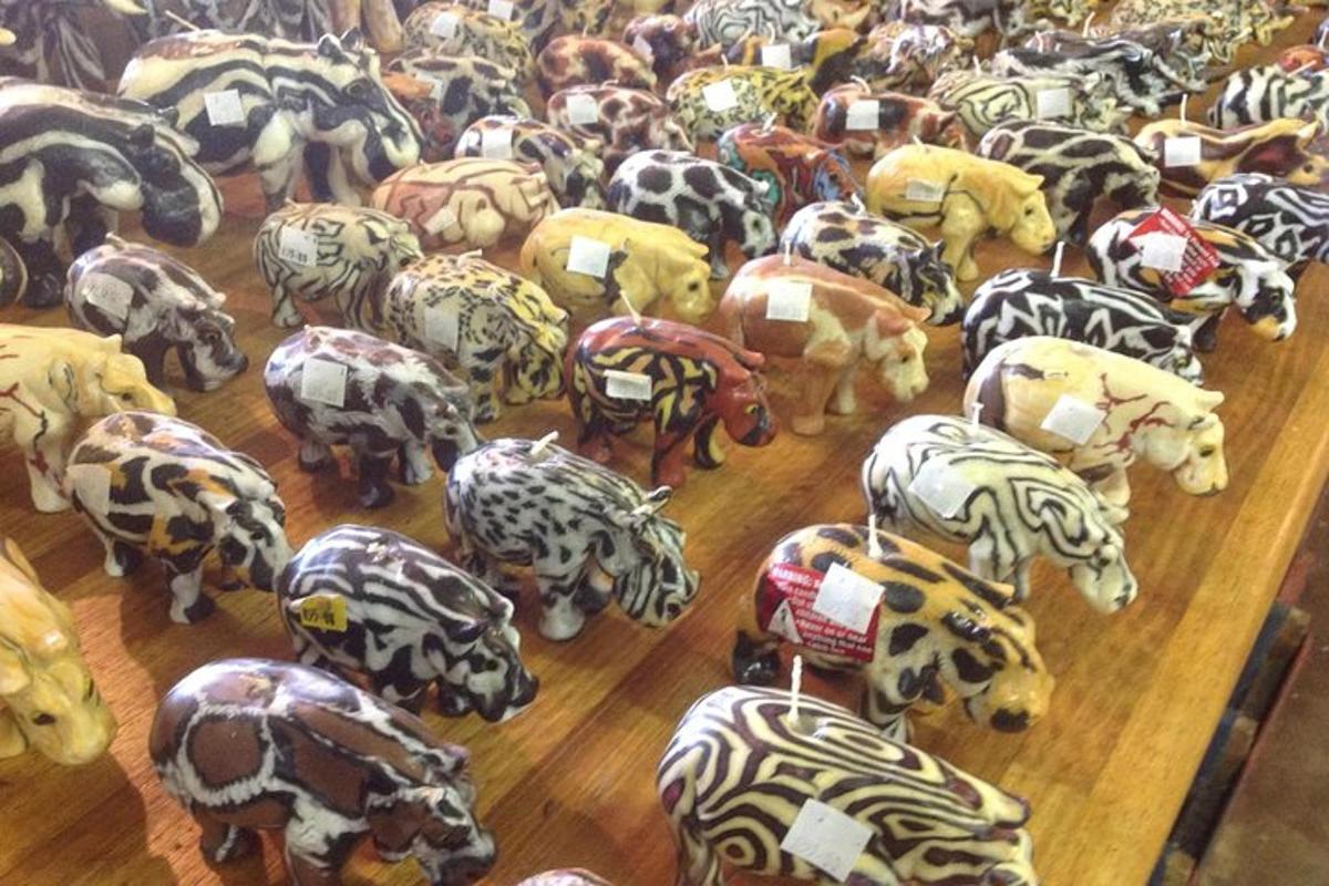 a group of figurines of animals on a table