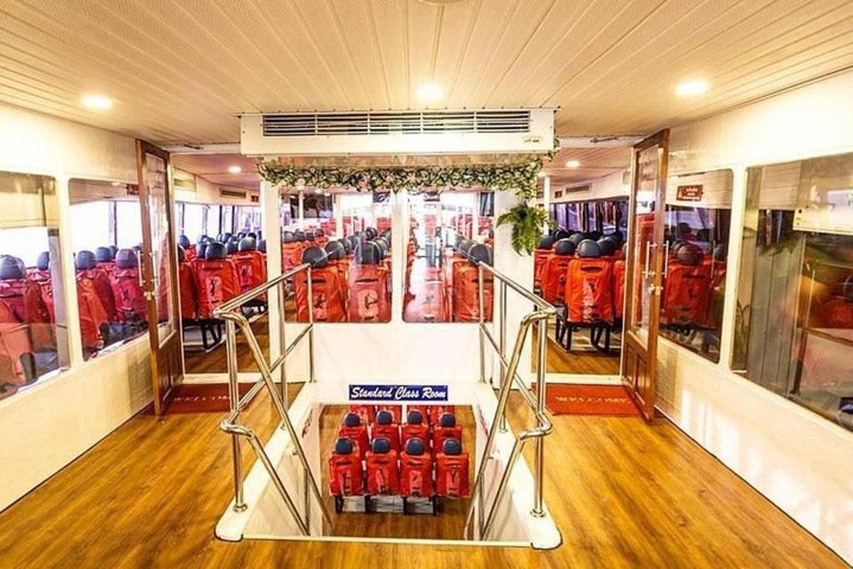 a room filled with lots of fire equipment