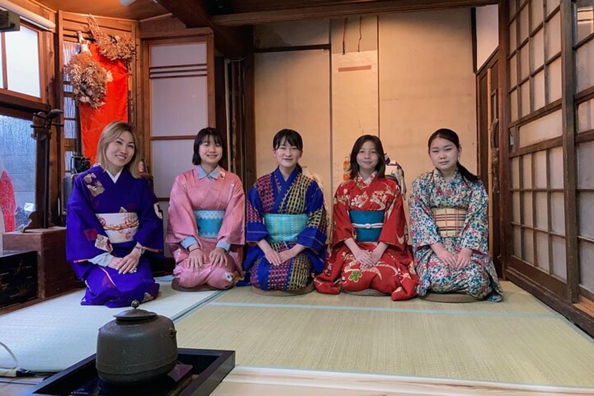a group of women sitting on the floor in a room
