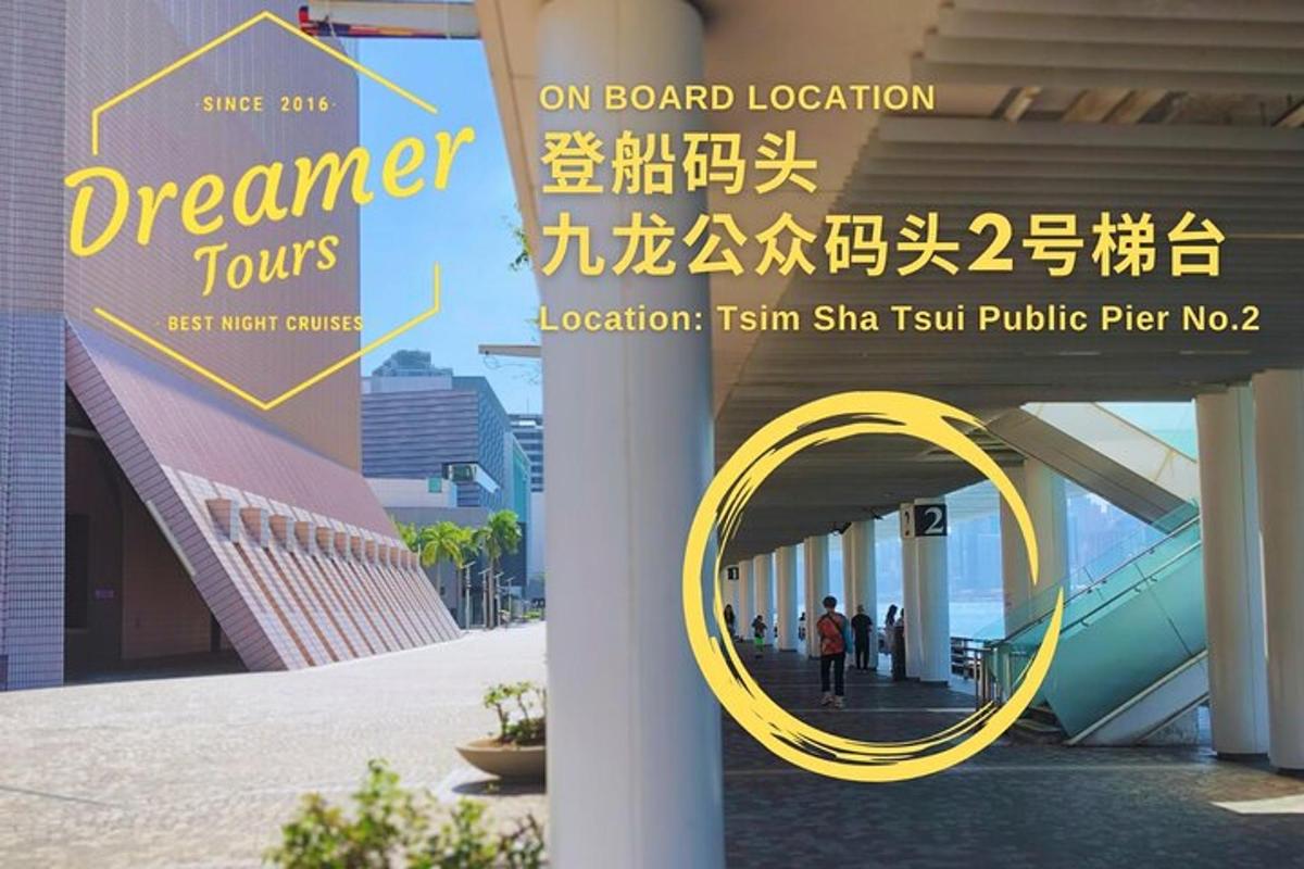 a sign for a museum with a mirror on a pole