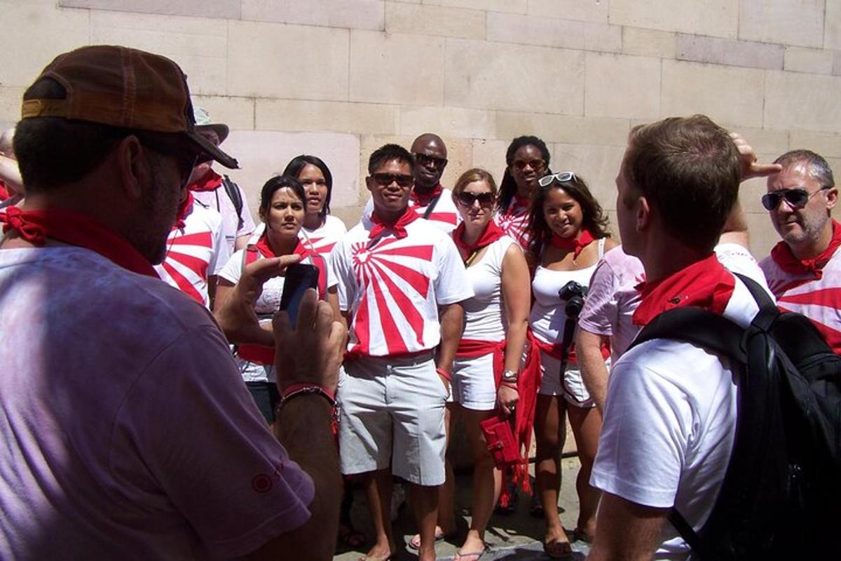 a man taking a picture of a group of people