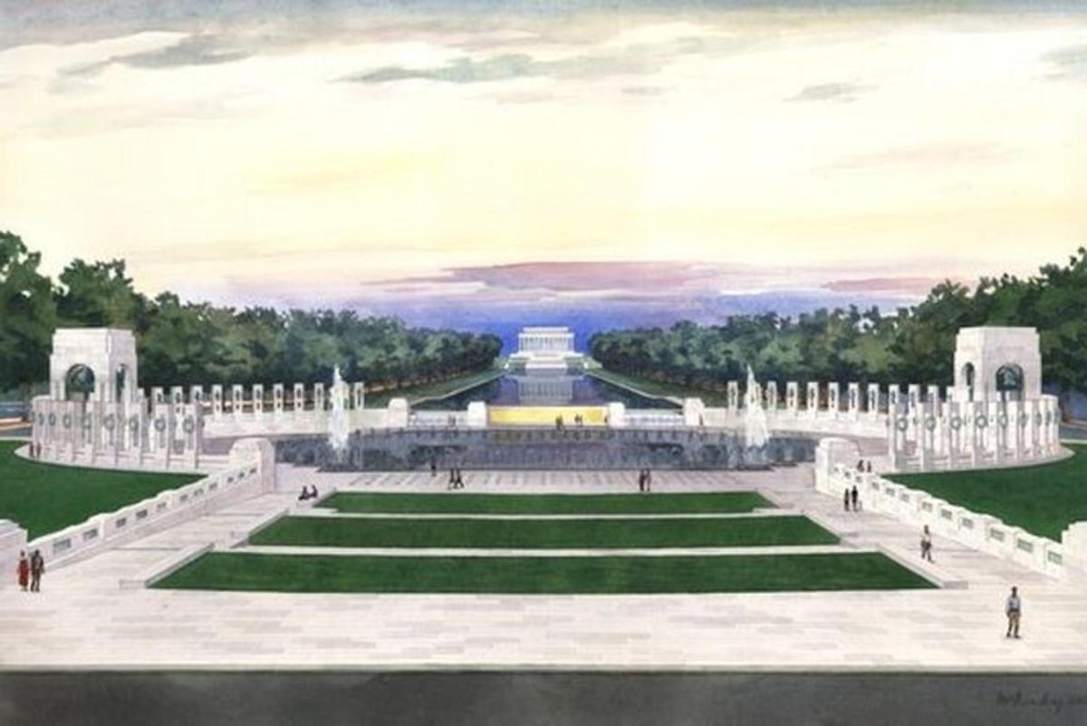 eine Darstellung des Schlosses von Versailles