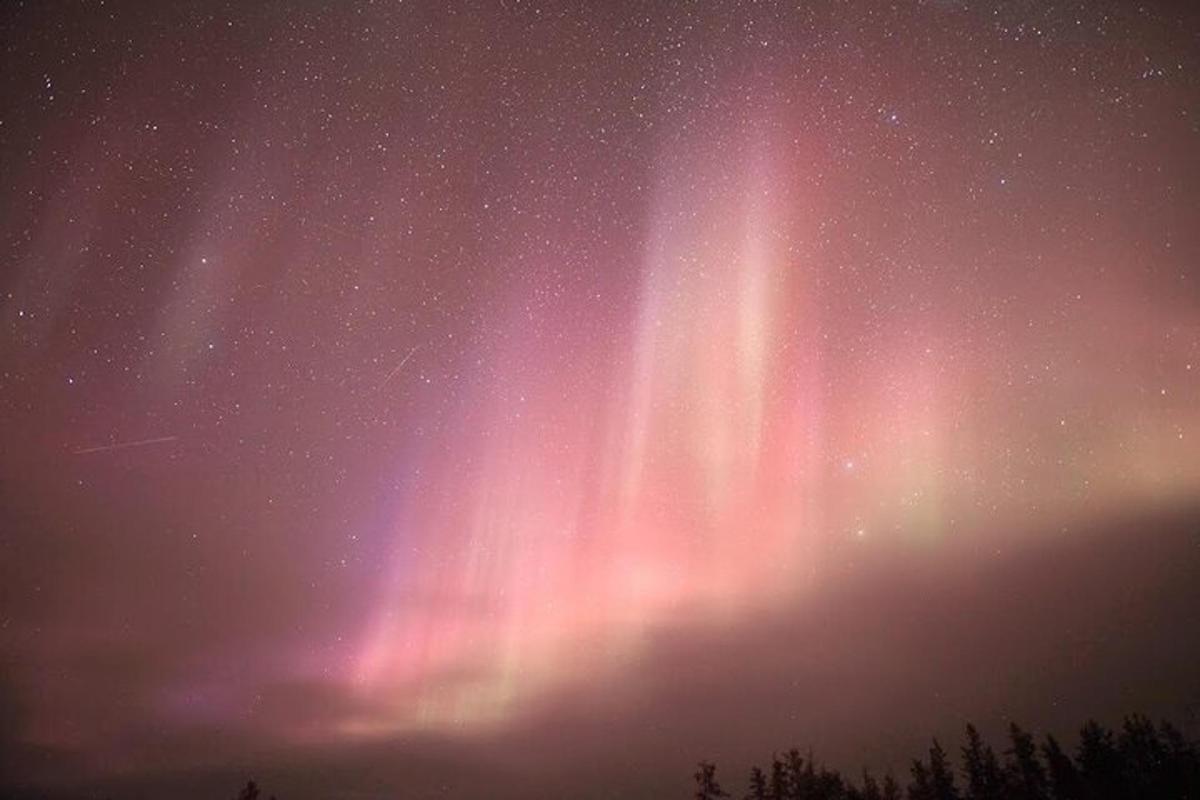 a starry sky with a milky way