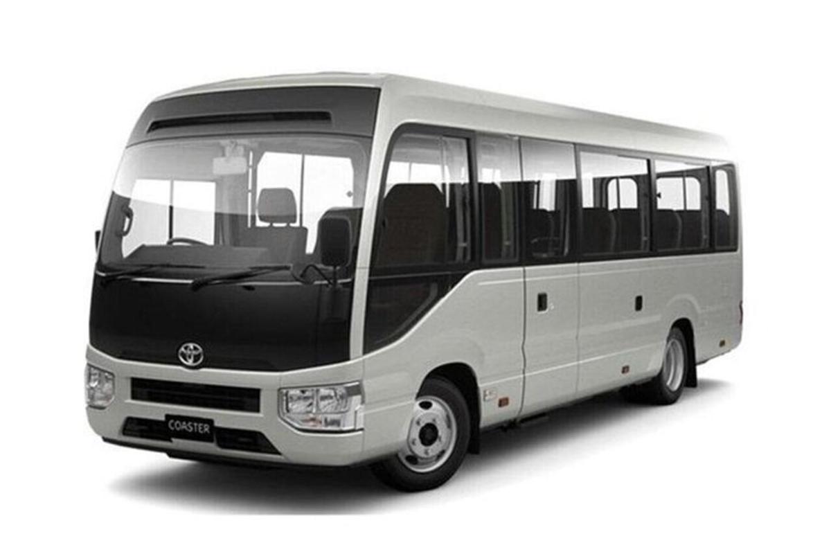 valge ja must buss valgel taustal