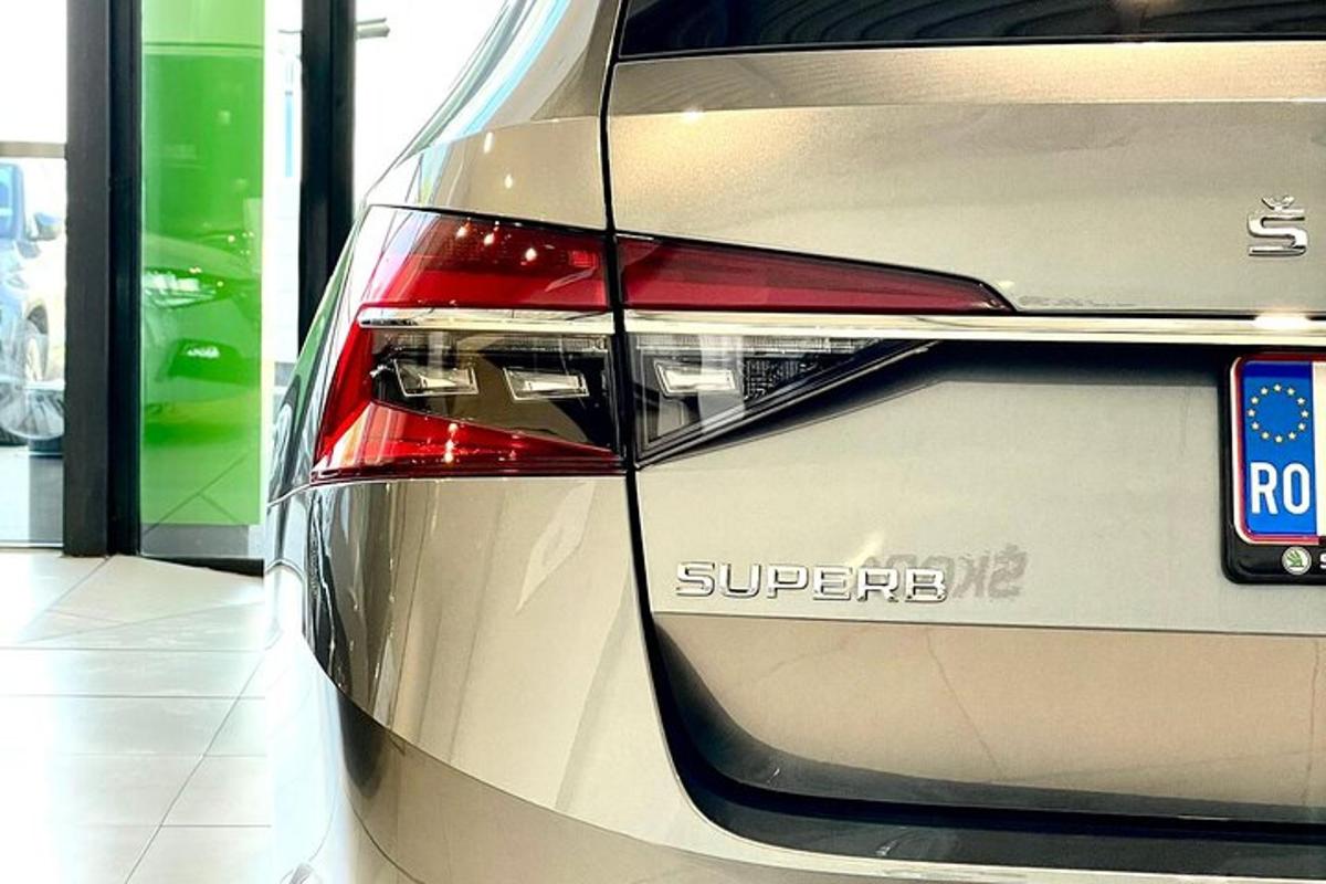 a close up of the rear end of a car